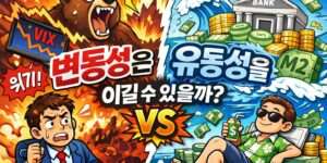 주식시장 변동성은 유동성을 이길까?