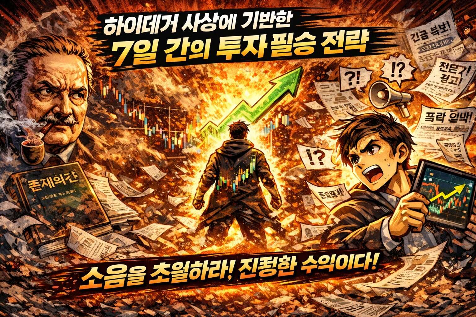 7일간의 주식 투자, 하이데거에게 길을 묻다