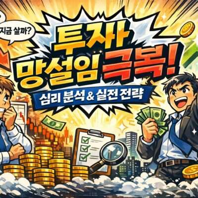 주식 투자 망설임 해결을 위한 심리학적 분석