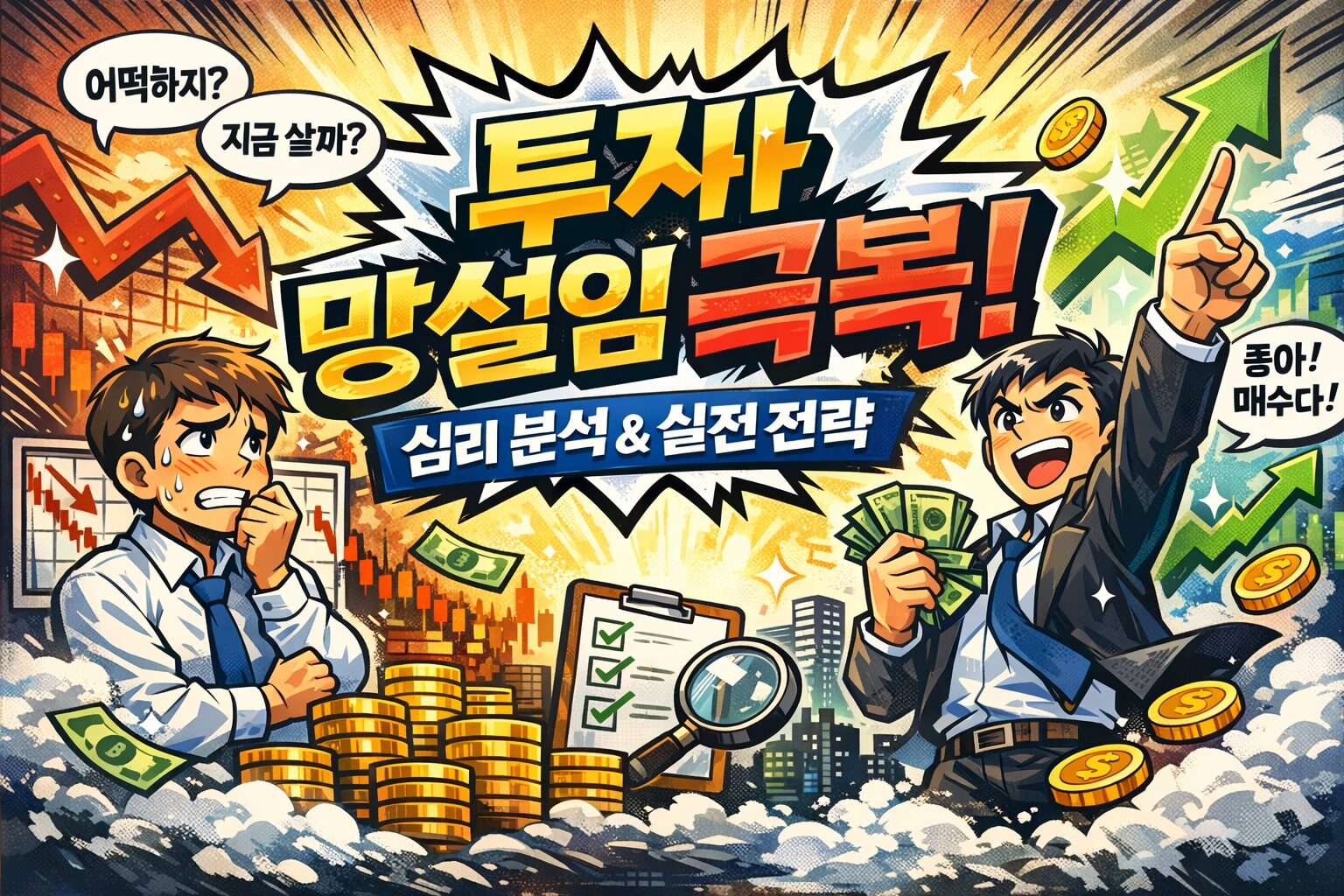 주식 투자 망설임 해결을 위한 심리학적 분석