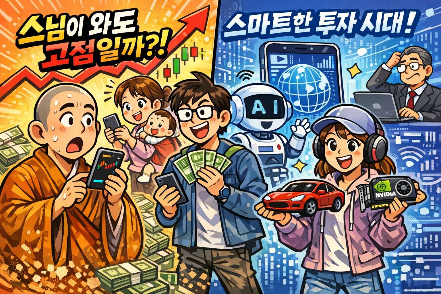 주식 모르는 사람도 뛰어드는 시장