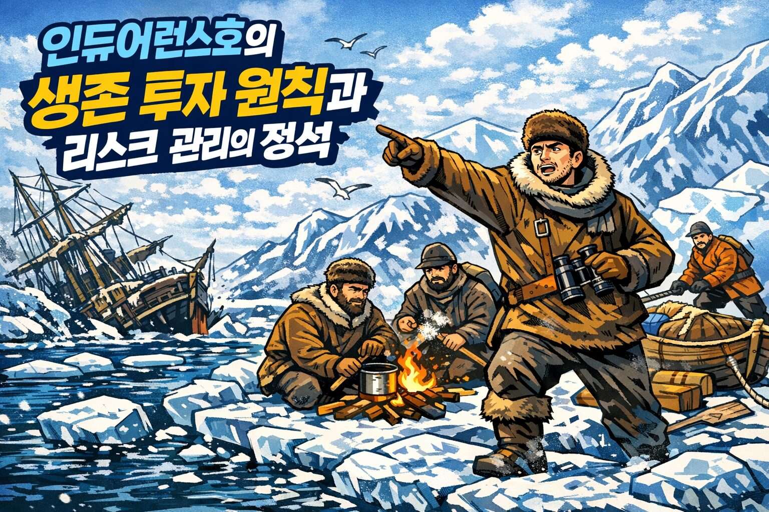 인듀어런스호의 기적에서 배우는 주식시장 생존의 법칙