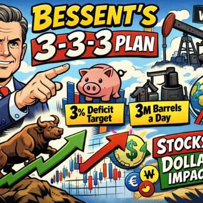 미국 재무장관 스콧 베센트 3-3-3 정책