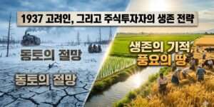 1937 고려인 이주로 본 주식투자자 생존전략