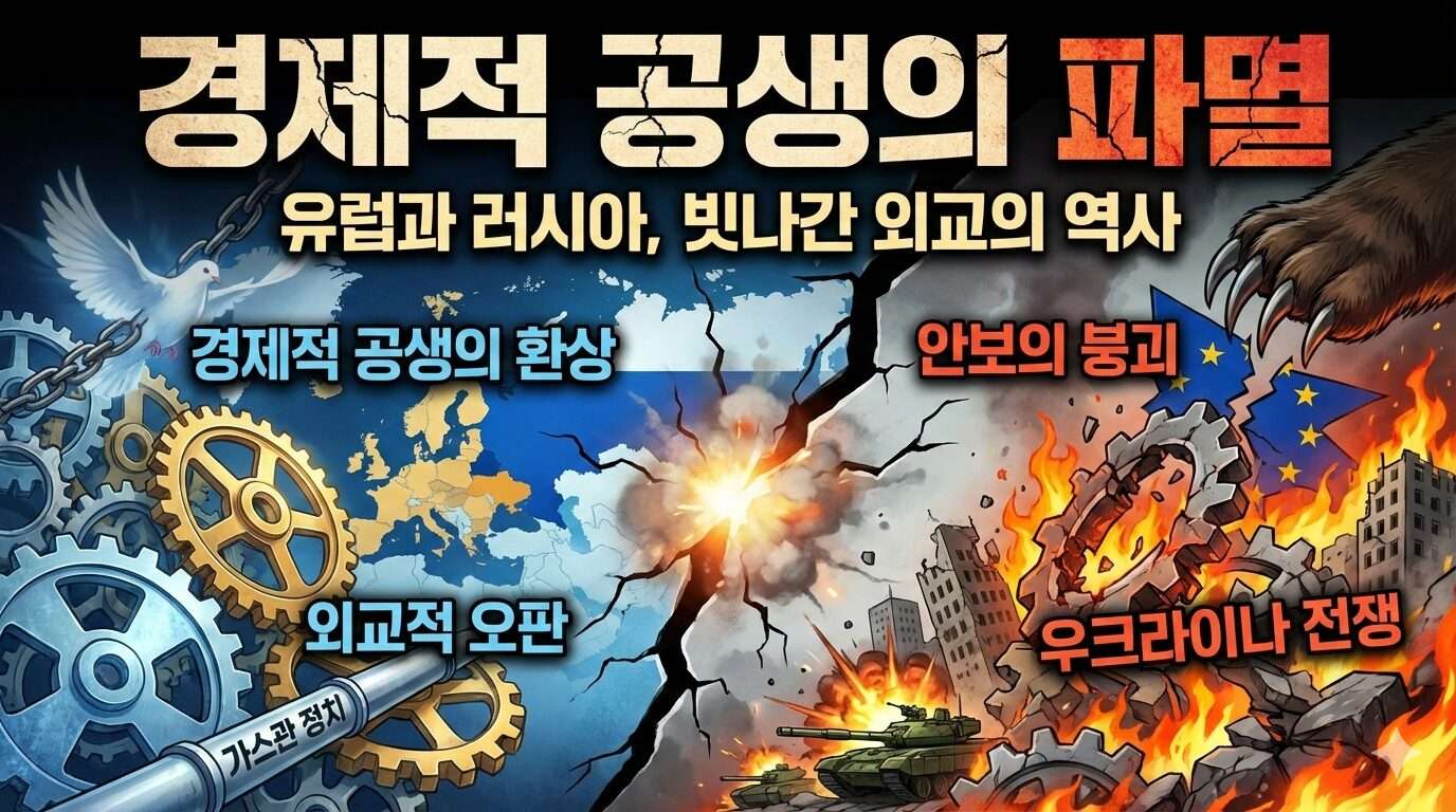 유럽과 러시아 경제적 공생의 파멸