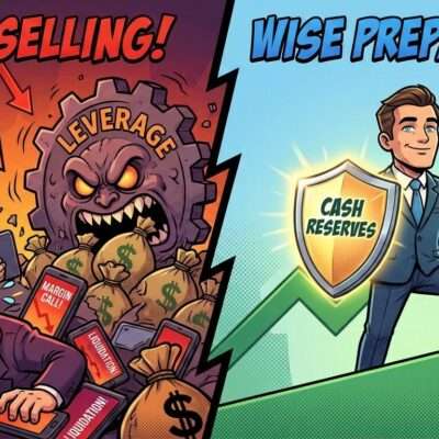 하락장의 가속도를 이기는 개인 투자자의 전략: 왜 현금 보유가 진정한 실력