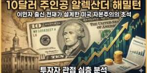 10달러 주인공 알렉산더 해밀턴