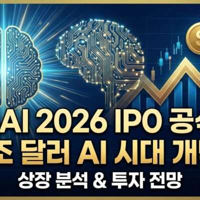 오픈AI 2026년 4분기 기업 공개(IPO) 공식화