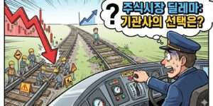 철도 기관사의 딜레마로 본 주식시장 리스크 관리