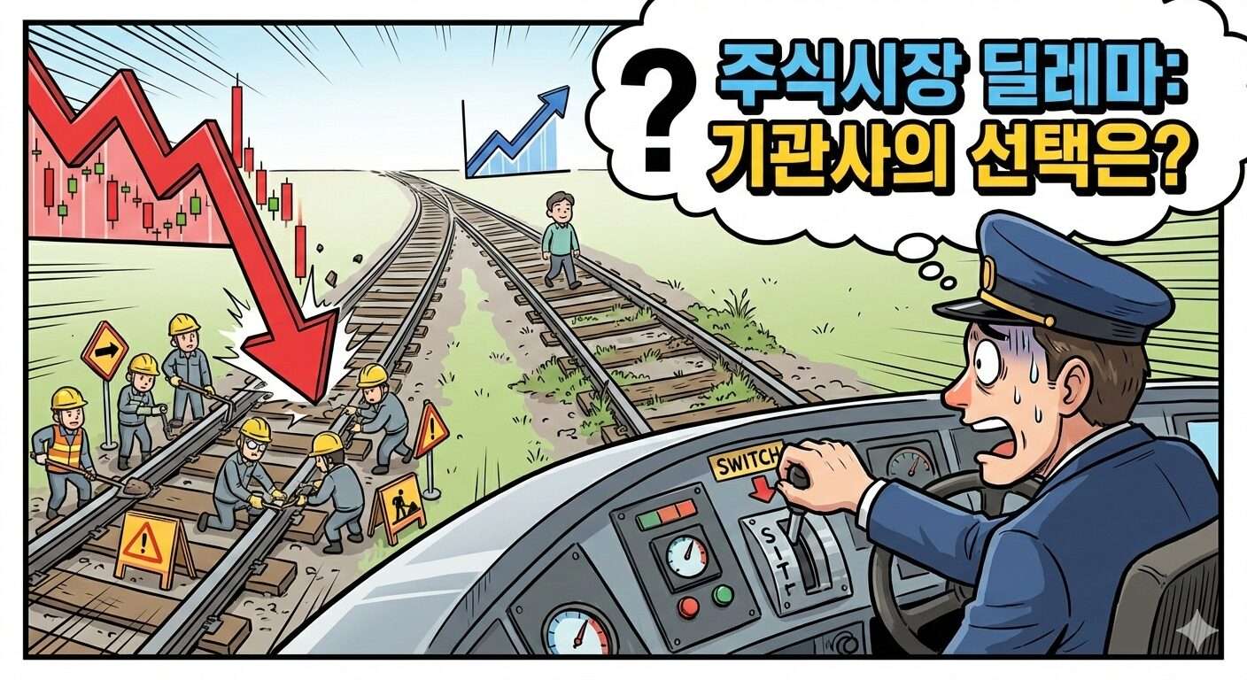 철도 기관사의 딜레마로 본 주식시장 리스크 관리