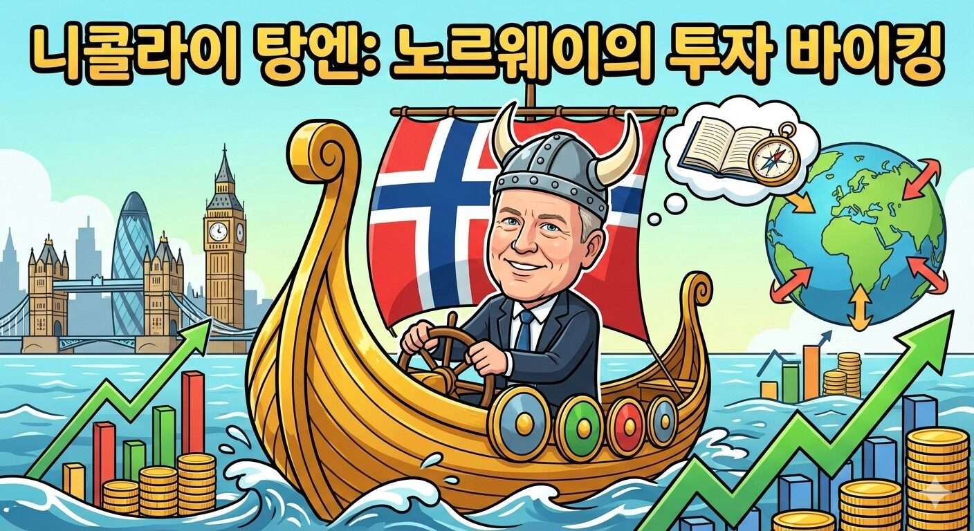 노르웨이 국부펀드의 수장 니콜라이 탕엔의 투자 철학