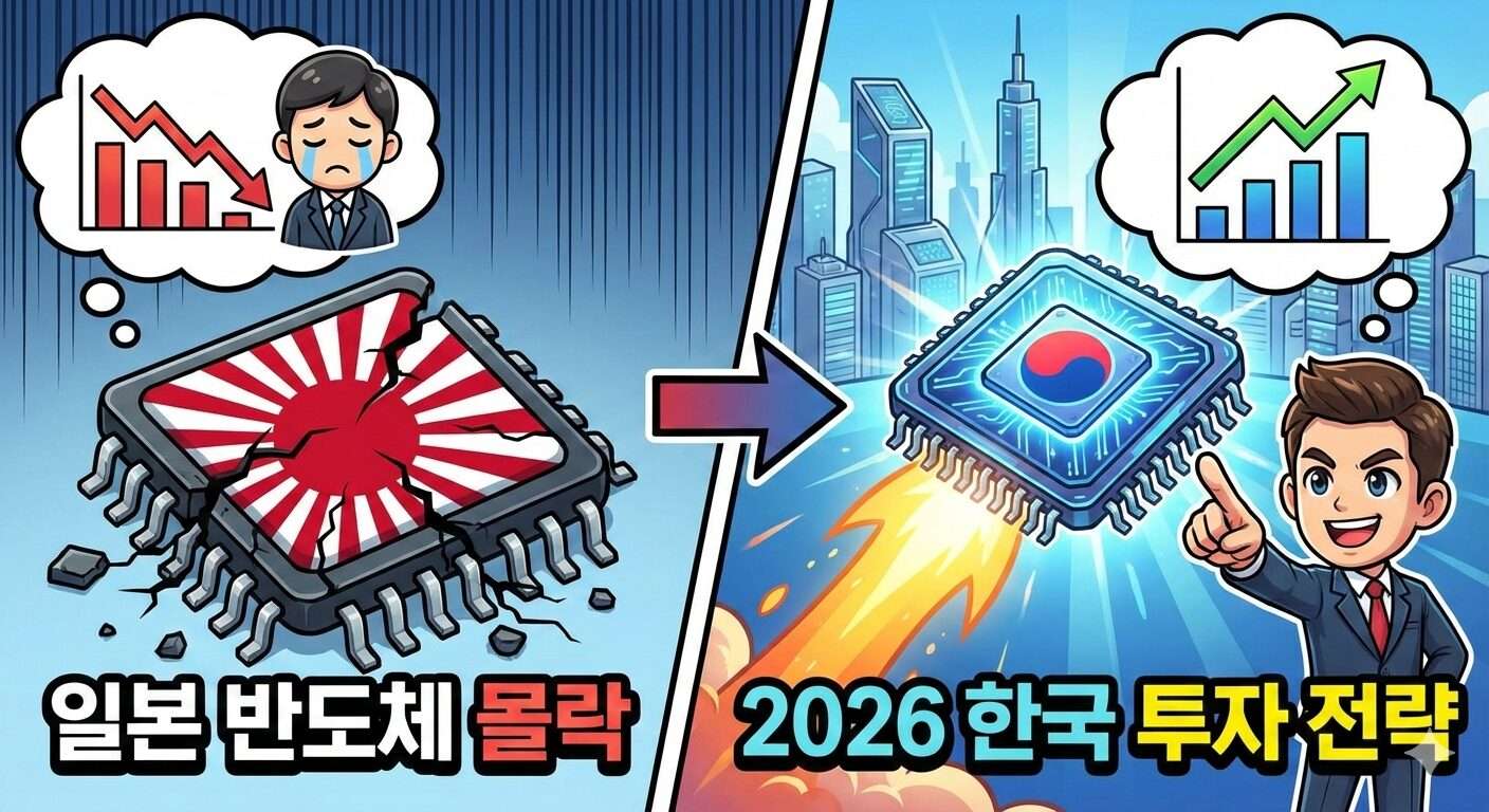 일본 반도체 산업의 급격한 몰락의 진실