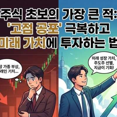 고점 공포 극복하고 미래 가치에 투자하는 방법
