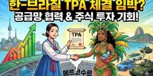 한-브라질 TPA 체결 전망과 주식 투자 전략