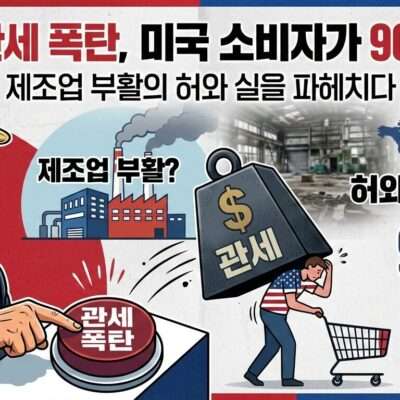 관세 폭탄의 역설, 미국 소비자가 90% 부담