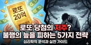 20억 로또 당첨금이 독이 되는 이유