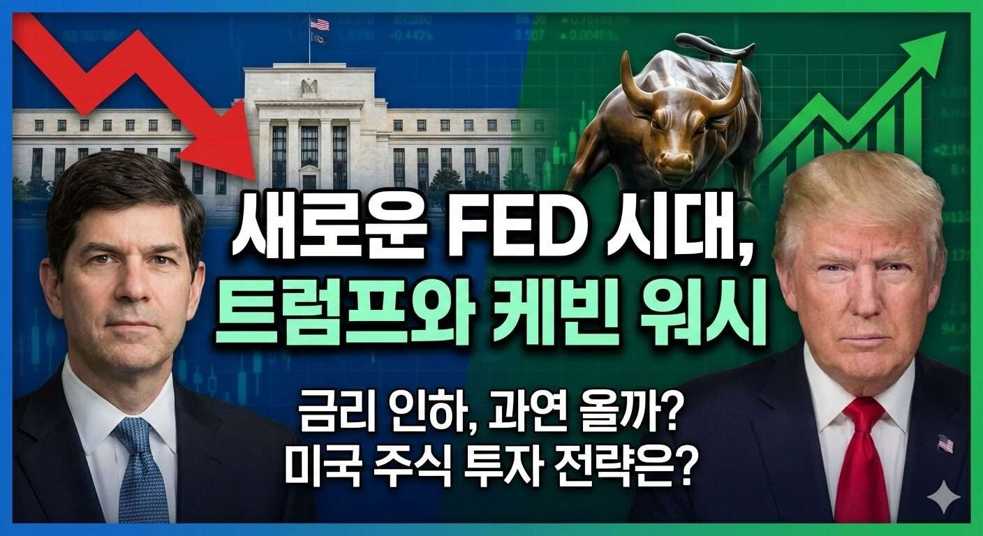 FED 의장 케빈 워시 지명과 쉽지 않은 금리 인하
