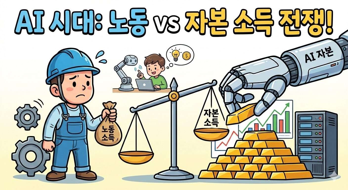 AI 시대 노동소득은 끝났나? 자본소득의 역습