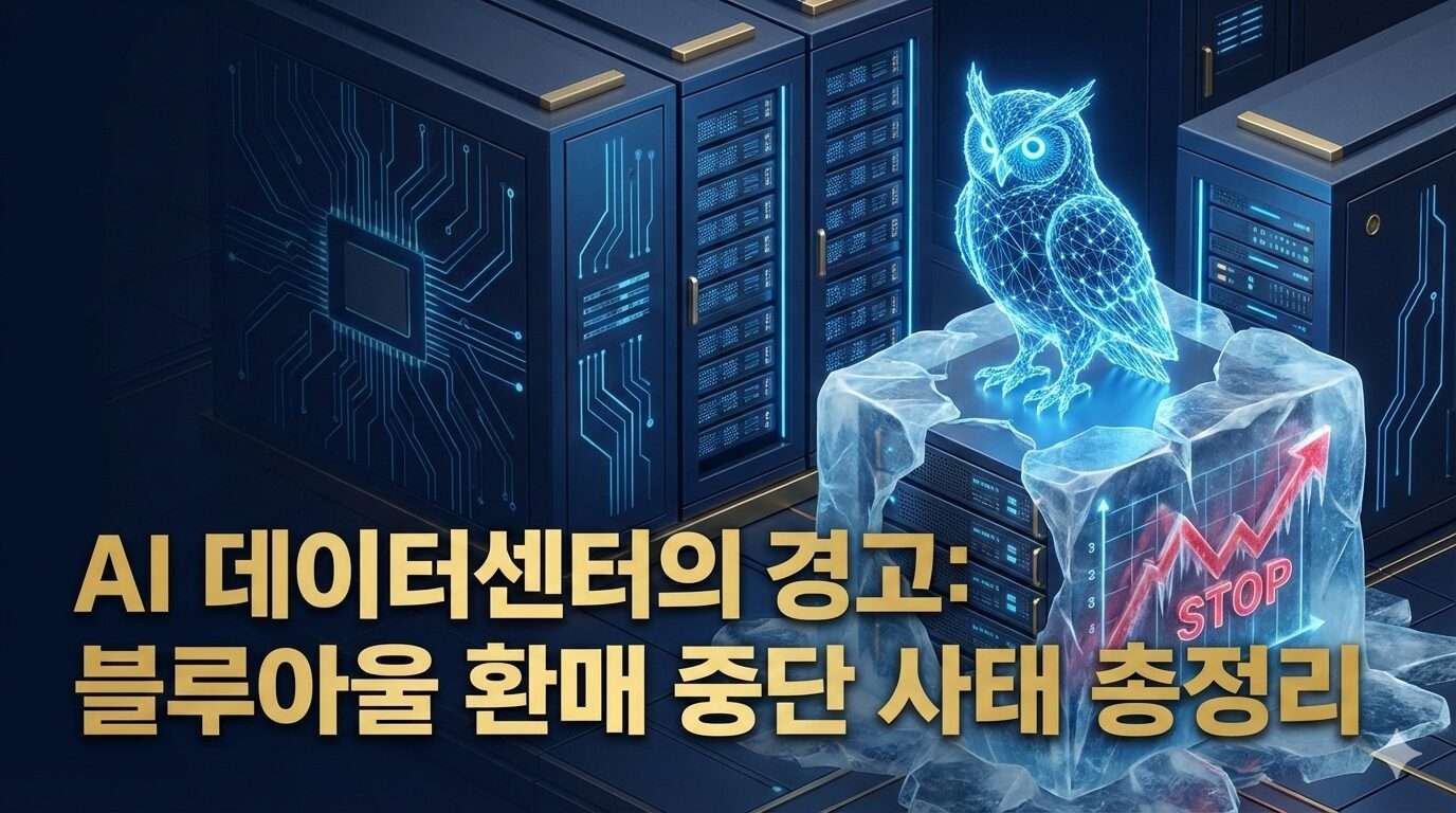 AI 데이터센터의 경고: 블루아울 환매중단 사태 총정리