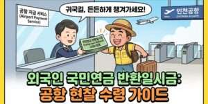 외국인 근로자 국민연금 반환일시금 완벽 가이드