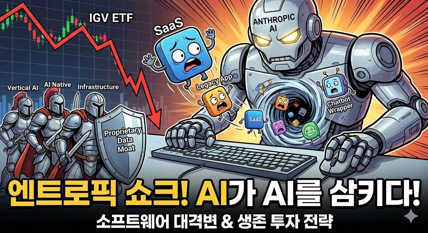 AI의 AI 포식 현상, 소멸하는 소프트웨어 시장