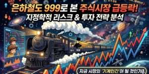 은하철도 999로 본 주식시장 급등락