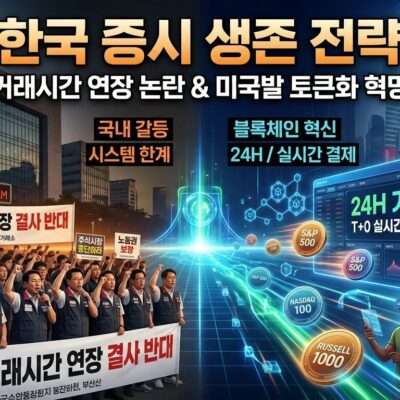 거래시간 연장 논란과 믹구발 토큰화 혁명