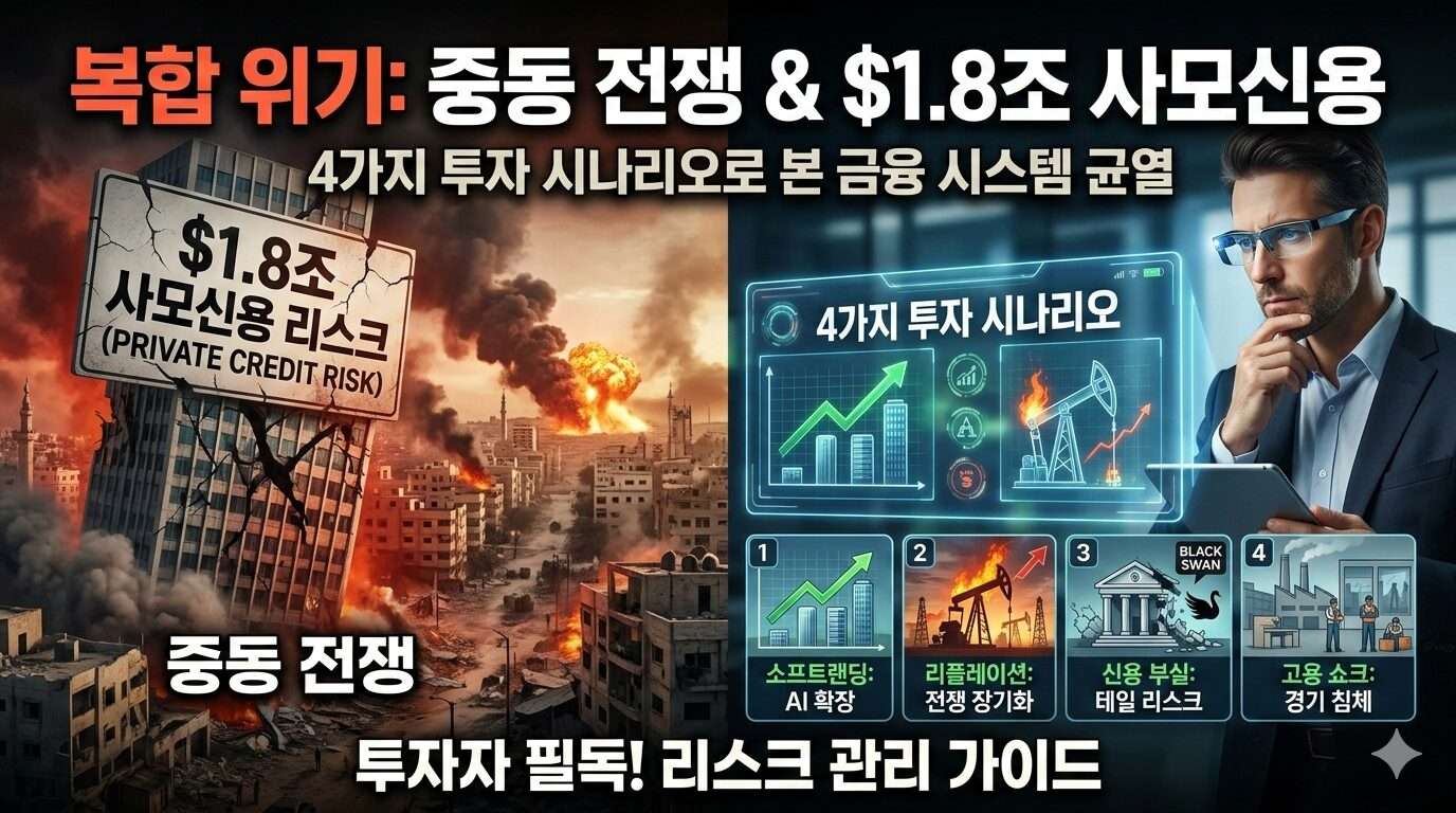 중동전쟁과 1.8조달러 사모신용 위험
