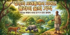 절망의 모래톱에서 피어난 몰라이 숲의 기적