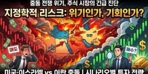중동전쟁확전위기, 주식시장의 긴급진단