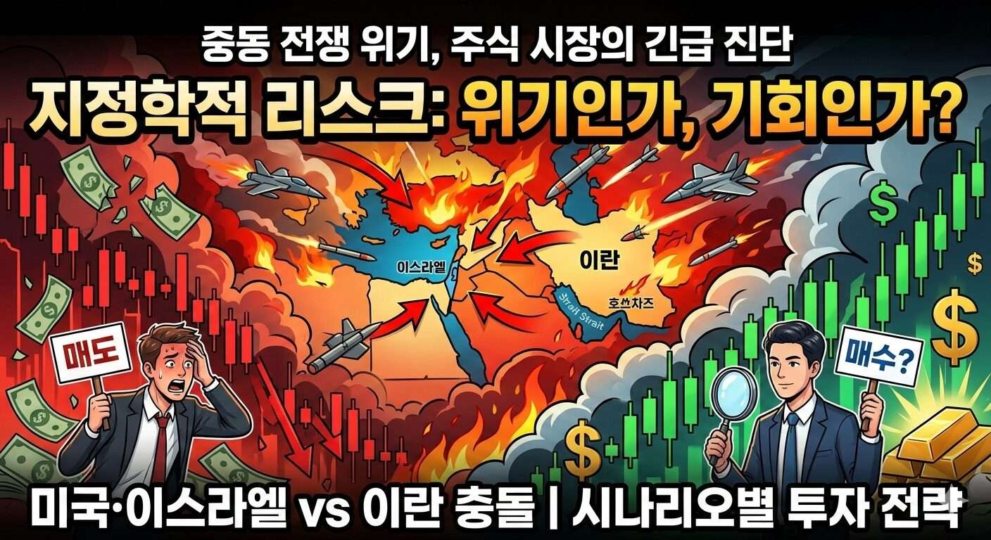 중동전쟁확전위기, 주식시장의 긴급진단