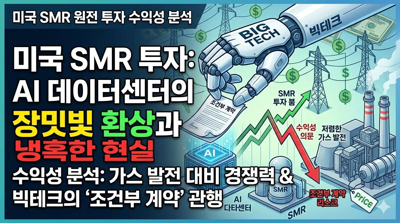 미국 SMR 투자 장밋빛 환상과 냉혹한 현실
