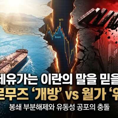 호르무즈 개방과 월가의 위기