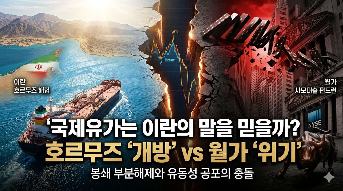 호르무즈 개방과 월가의 위기