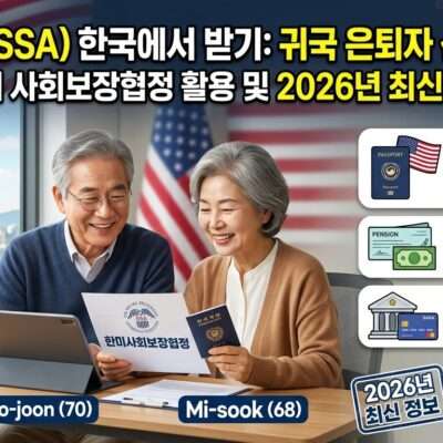 미국 연금(SSA) 헌국에서 받기