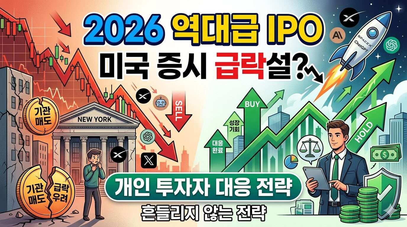 역대급 IPO 미국 증시 급락설 ?