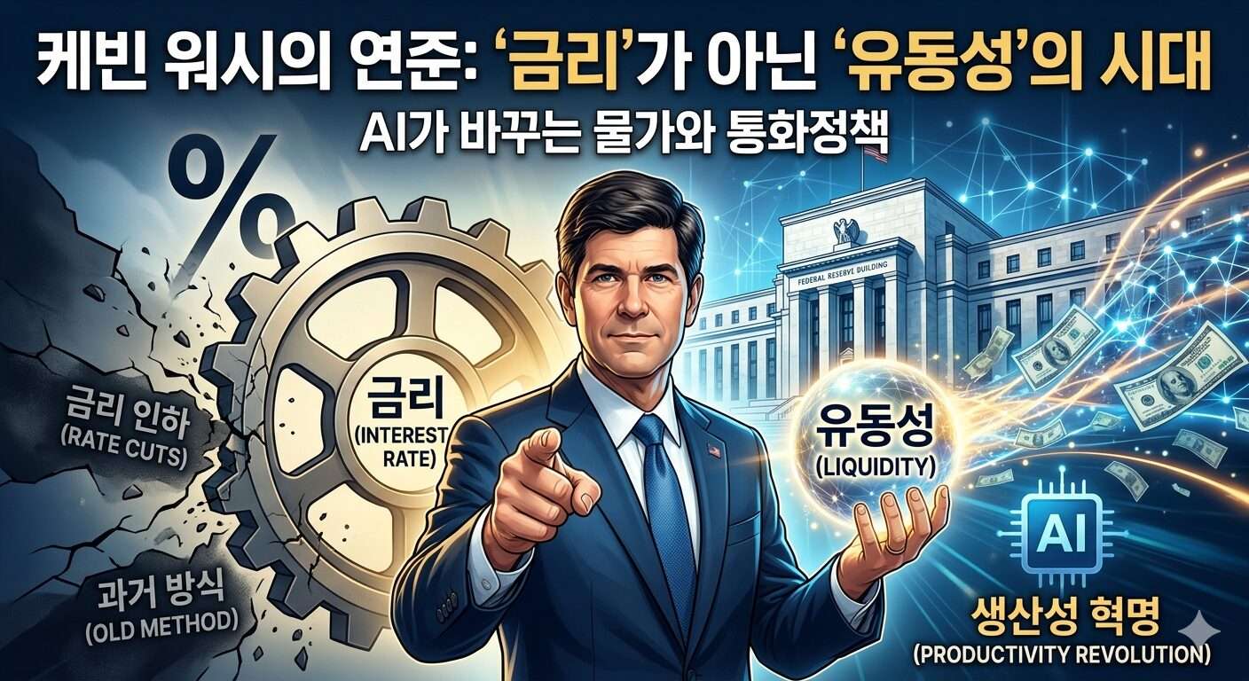 케빈 워시의 연준, '금리'가 아닌 '유동성'의 시대로 진입