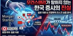 모건스탠리가 말하지 앟는 한국 증시의 진실
